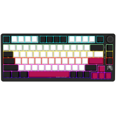 Tastatura Lorgar Wireless 75% Mechanical Gaming Keyboard Pro Black/Red LRG-KBP7075W-BK-US