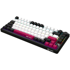 Tastatura Lorgar Wireless 75% Mechanical Gaming Keyboard Pro Black/Red LRG-KBP7075W-BK-US 2