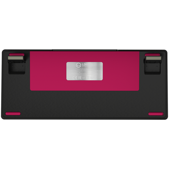 Tastatura Lorgar Wireless 75% Mechanical Gaming Keyboard Pro Black/Red LRG-KBP7075W-BK-US