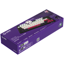 Tastatura Lorgar Wireless 75% Mechanical Gaming Keyboard Pro Black/Red LRG-KBP7075W-BK-US