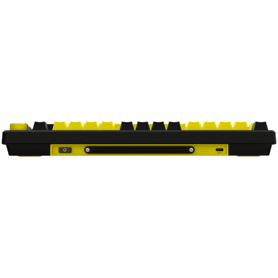 Tastatura Lorgar Wireless 75% Mechanical Gaming Keyboard Pro Black/Yellow LRG-KBP7075W-YL-US