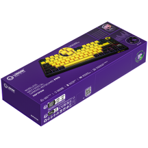 Tastatura Lorgar Wireless 75% Mechanical Gaming Keyboard Pro Black/Yellow LRG-KBP7075W-YL-US