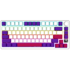 Tastatura Lorgar Wireless 75% Mechanical Gaming Keyboard Pro White LRG-KBP7075W-WH-US