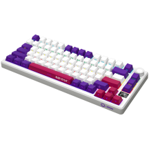 Tastatura Lorgar Wireless 75% Mechanical Gaming Keyboard Pro White LRG-KBP7075W-WH-US