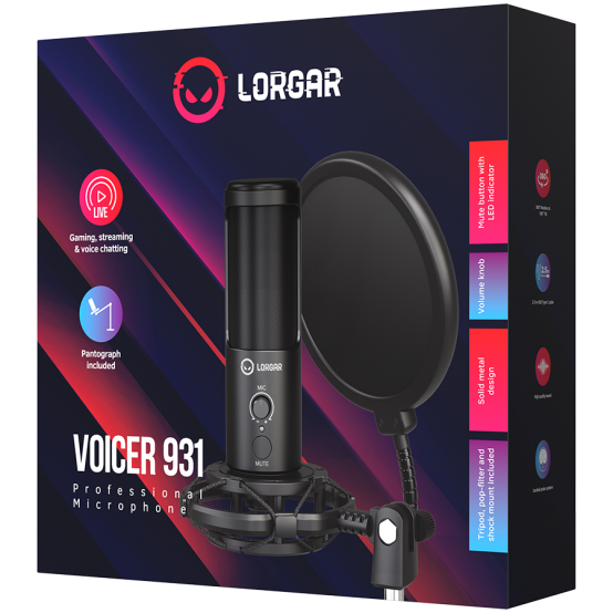 Casca Lorgar Voicer 931 LRG-CMT931