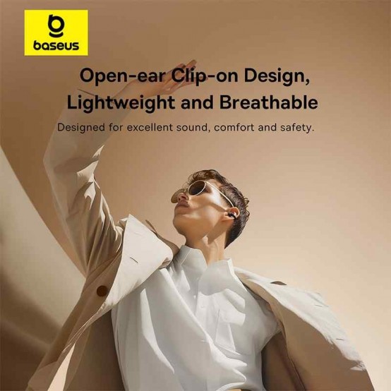Casca Baseus Bass 15 Clip Open-Ear TWS A00079500113-00