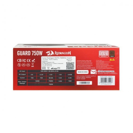 Sursa Redragon  RGPS-750WGU