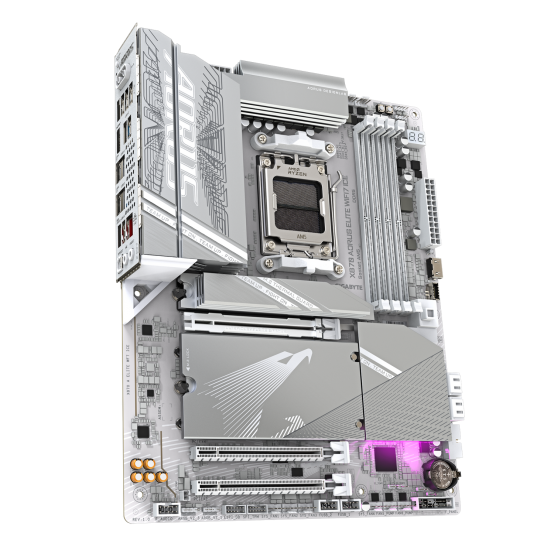 Placa de baza GigaByte X870 AORUS ELITE X3D ICE