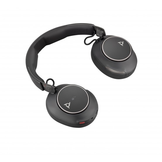 Casca HP Poly Voyager Surround 80 UC Microsoft Teams Certified USB-C Headset +USB-C/A Adapter 8H2G3AA