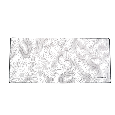 Mouse pad Floston  TOPOGRAPHIC WHITE