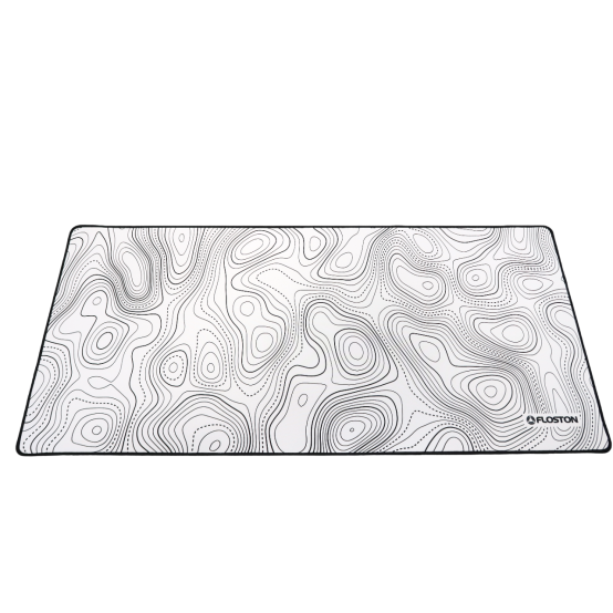 Mouse pad Floston  TOPOGRAPHIC WHITE