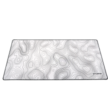 Mouse pad Floston  TOPOGRAPHIC WHITE