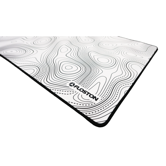 Mouse pad Floston  TOPOGRAPHIC WHITE