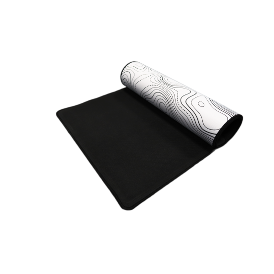 Mouse pad Floston  TOPOGRAPHIC WHITE