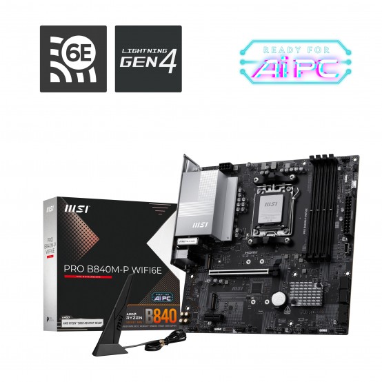 Placa de baza MSI PRO B840M-P WIFI6E