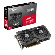 Placa video ASUS DUAL-RX7600-O8G-EVO 90YV0LD0-M0NA00