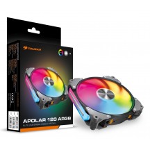 Ventilator Cougar Apolar 120 ARGB Single Pack CF-APR12HB-RGB