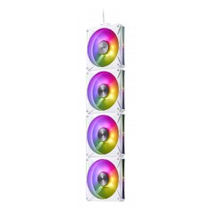 Ventilator XPG Huricane MAG 4P ARGB 120 PWM White VEXPHURMAG120WH4P