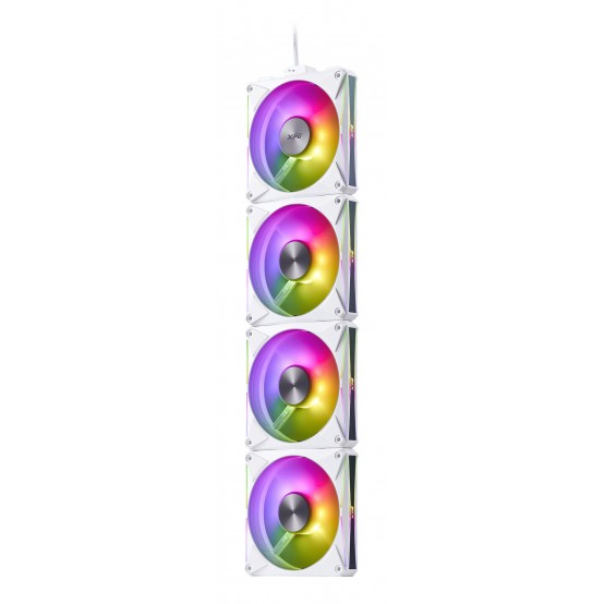 Ventilator XPG Huricane MAG 4P ARGB 120 PWM White VEXPHURMAG120WH4P