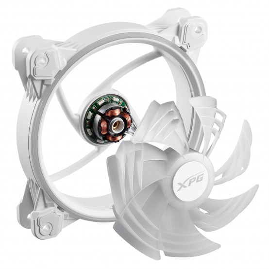 Ventilator XPG Hurricane ARGB 120 PWM White VEXPHURR120PWMWH