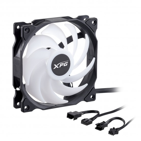 Ventilator XPG Vento R 120 ARGB PWM Black Triple Pack VEXPVENTO120PWMBK3PRV