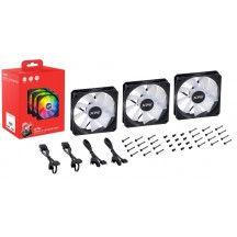 Ventilator XPG Vento R 120 ARGB PWM Black Triple Pack VEXPVENTO120PWMBK3PRV