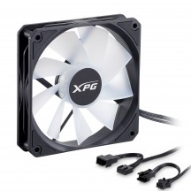Ventilator XPG Vento R 120 ARGB PWM Black VEXPVENTO120PWMBKRV