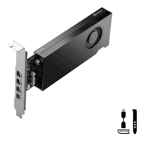 Placa video PNY nVidia RTX 2000E Ada VCNRTX2000EADA-SB