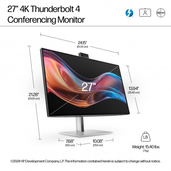 Monitor HP Series 7 Pro 727pm 8K135AAABB