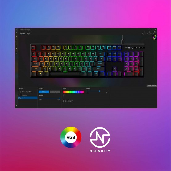 Tastatura HP HyperX Alloy Origins - PBT 639N4AAABA