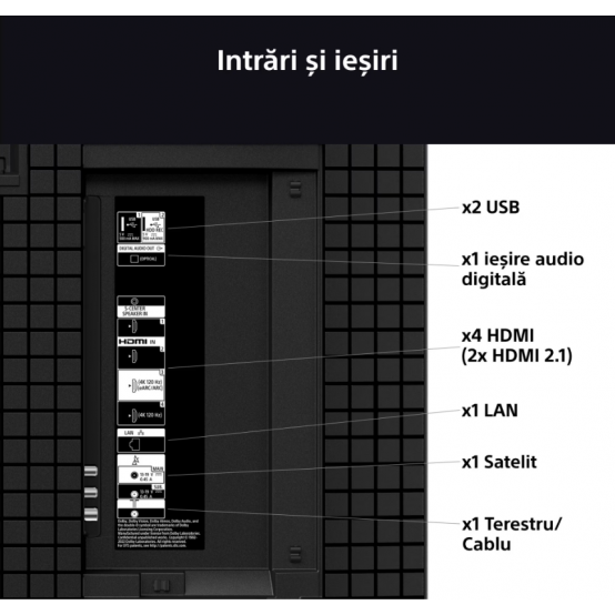 Televizor Sony  K65XR8M25BP.CEI