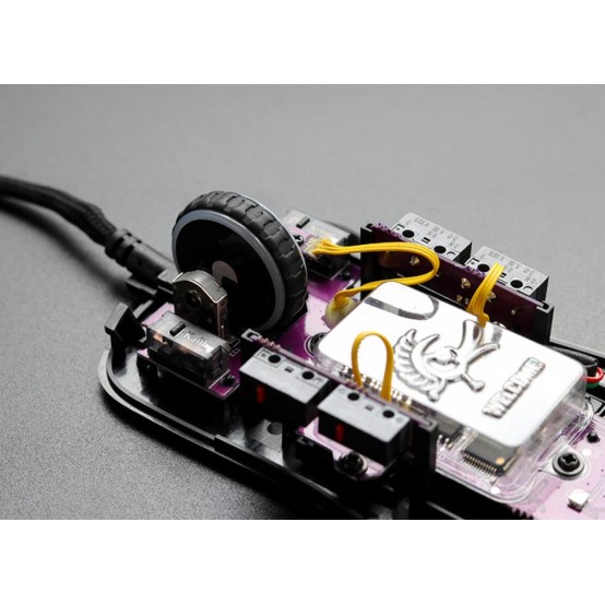 Mouse Ducky White Feather Mouse (Omron D2FC-F-K Microswitch) DMFE20O-OAZPA7V