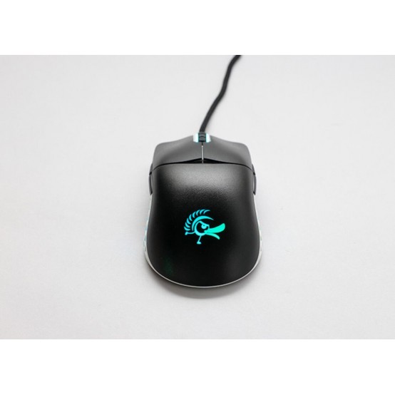 Mouse Ducky White Feather Mouse (Huano Blue Microswitch) DMFE20O-OAZPA7G