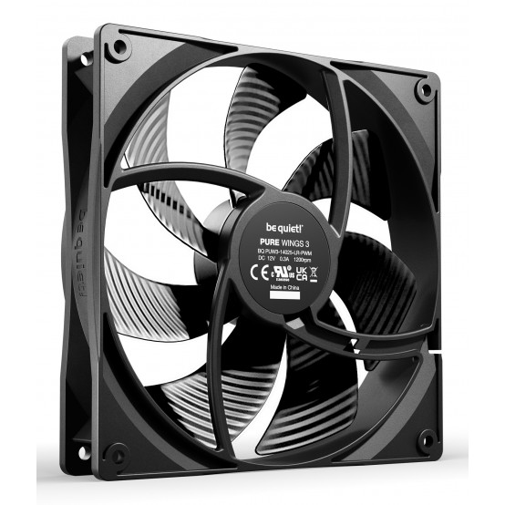Ventilator be quiet! PURE Wings 3 140mm PWM 3-Pack BL139