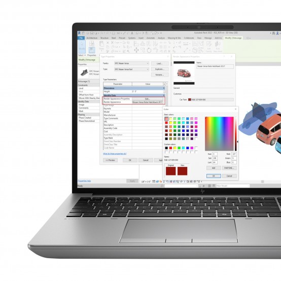 Laptop HP ZBook Fury 16 G11 Mobile Workstation 98L10ETABB