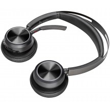 Casca HP Poly Voyager Focus 2 USB-C-Headset incl. Ladestation + Adapter USB-C/ -A 9T9J5AA
