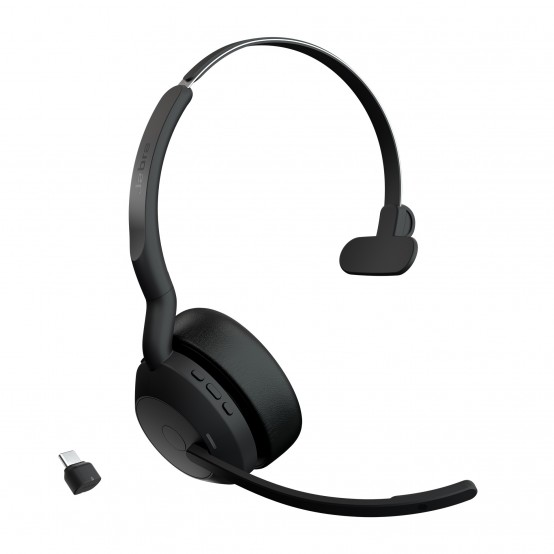 Casca Jabra Evolve2 55, Link380c UC Mono 25599-889-899