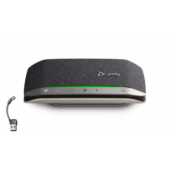 Boxe HP Poly Sync 20 Microsoft Teams Certified Speakerphone USB-C/A Adapter B95VMUTAC3