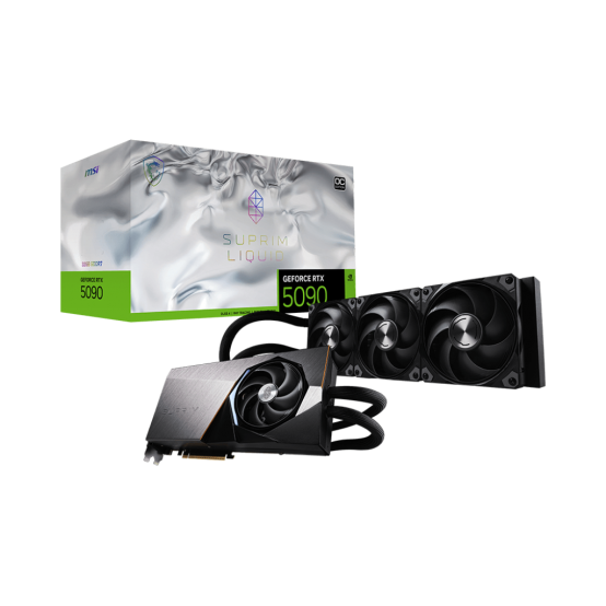 Placa video MSI GeForce RTX 5090 32G SUPRIM LIQUID OC