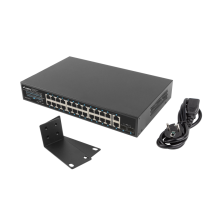 Switch Lanberg RSGE-24P-2GE-2S-250