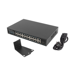 Switch Lanberg  RSGE-24P-2GE-2S-360