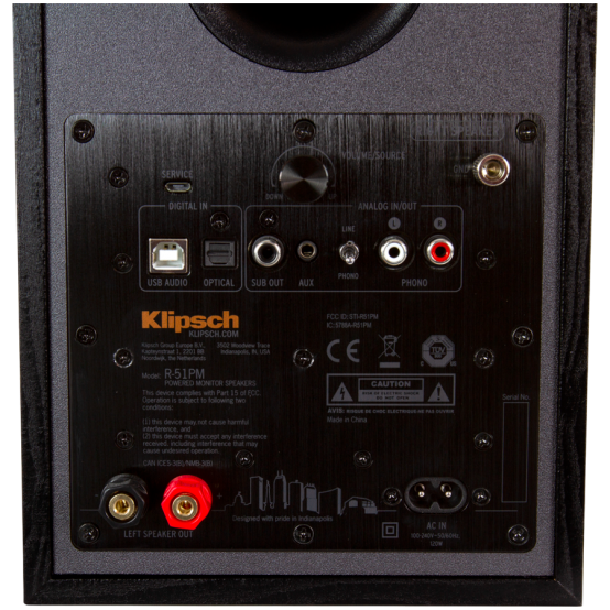 Boxe Klipsch R-51PM Black 1066255