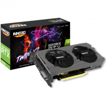 Placa video Inno3D GeForce RTX 3050 6GB Twin X2 V2 N30502-06D6-1880VA60