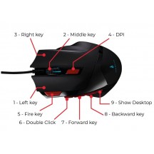 Mouse Verbatim SureFire Eagle Claw 48817