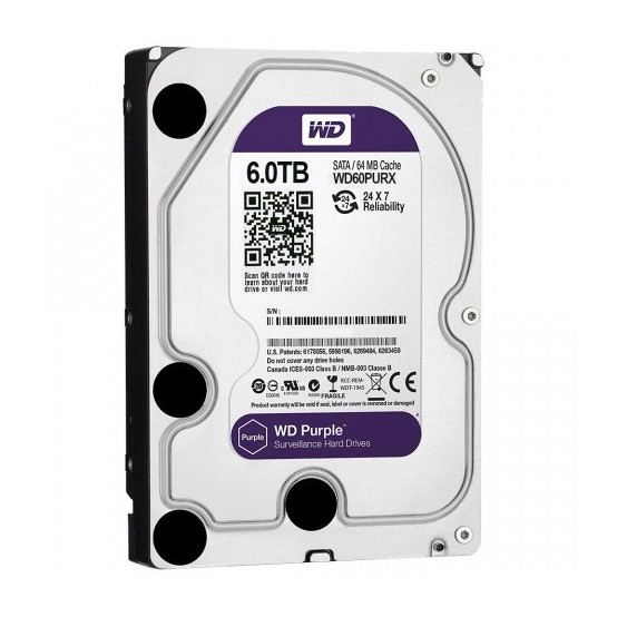 Hard disk Western Digital WD Purple Surveillance WD60PURX WD60PURX