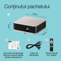 Videoproiector Epson Lifestudio Pop EF-61R V11HB72240