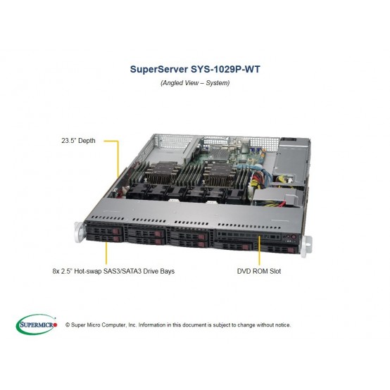Calculator brand Supermicro SuperServer SYS-1029P-WT