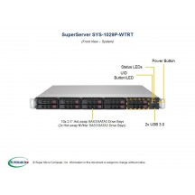 Calculator brand Supermicro SuperServer SYS-1029P-WTRT