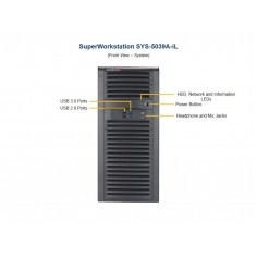 Calculator brand Supermicro SuperWorkstation SYS-5039A-IL 2