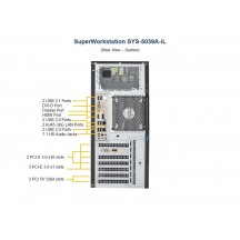 Calculator brand Supermicro SuperWorkstation SYS-5039A-IL